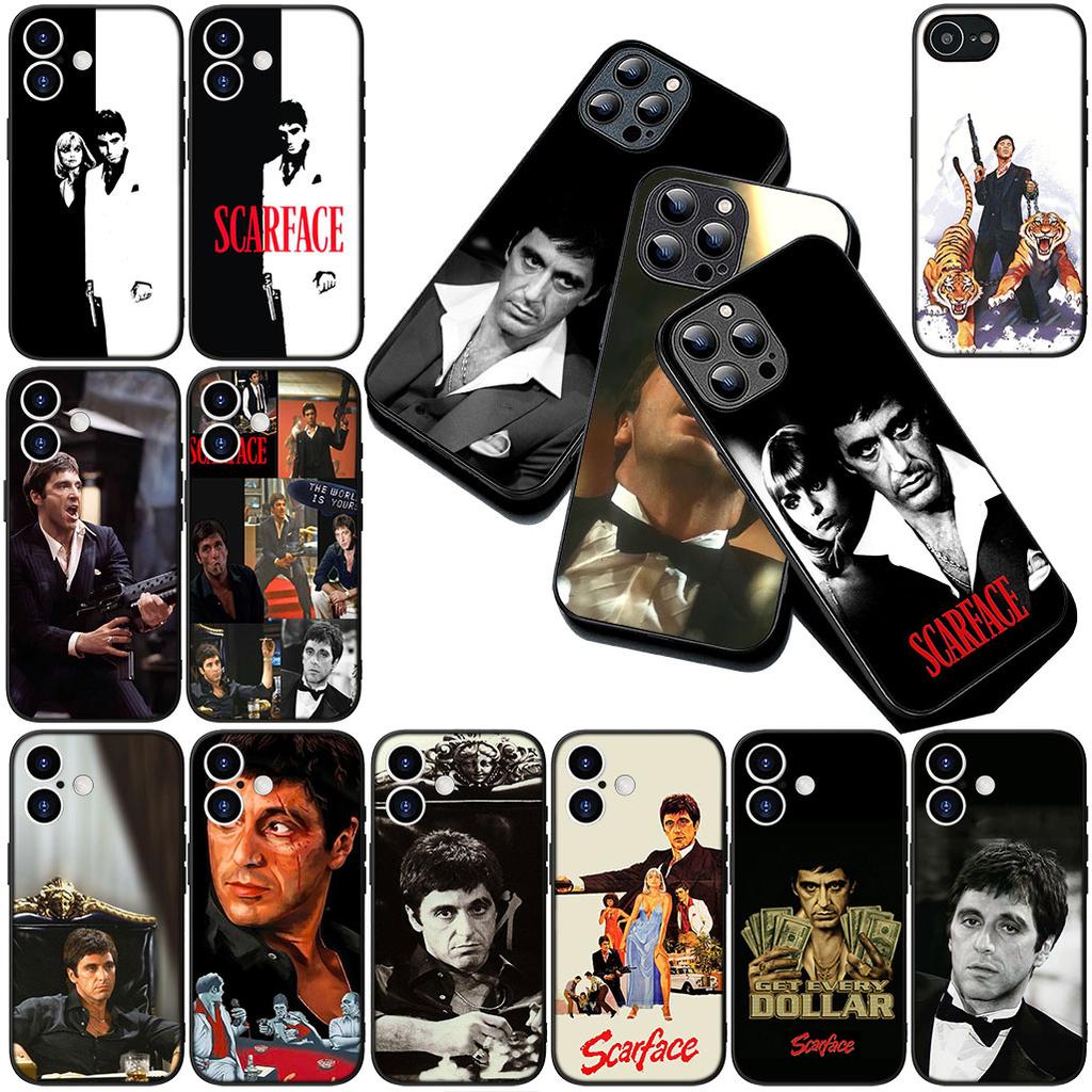 Cover for Apple iPhone 12 13 Pro Max Mini ProMax X XR Air XS 12Pro 13Pro Casing Phone Case S-Scarfaces Tony Al Montana Pacino