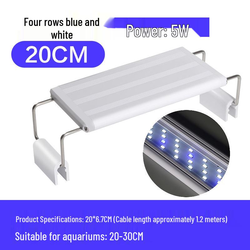 LED Aquarium Plant & Turtle Tank Light with Adjustable Bracket