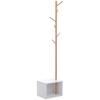 180 Cm Hallway Coat Rack Storage Bench Tree Hat Hanger Entryway Stand Garment Organiser Bedroom Living Room