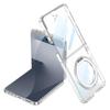 SAMSUNG Z Flip7 Magnetic Transparent Case with MagSafe Stand