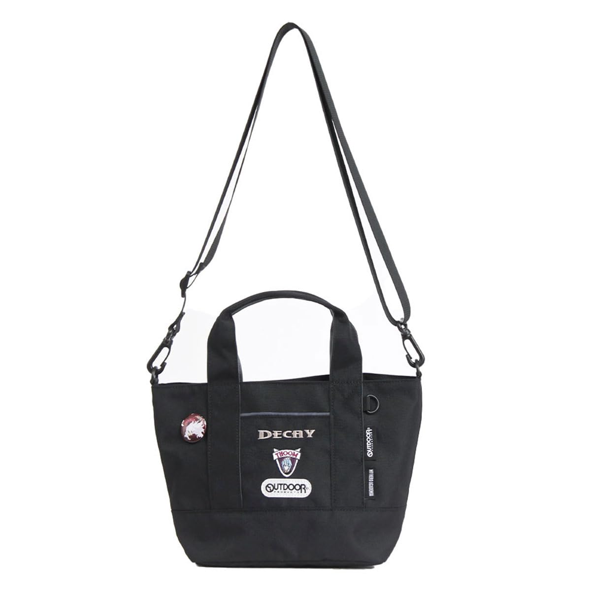 

My Hero Academia Can Badge Included Tote Shoulder Bag Shigaraki Tomura Gray [Outdoor Products] 2-way сірий колір