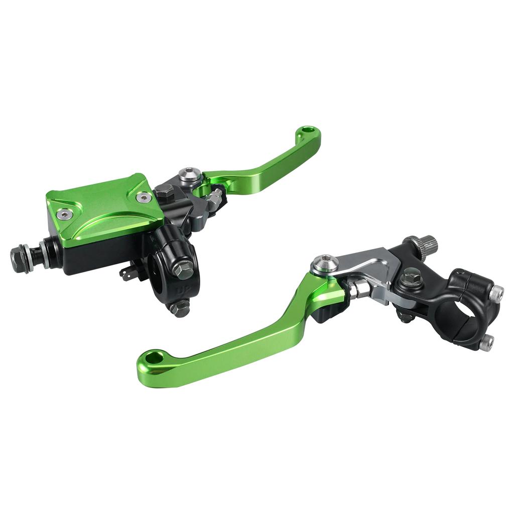 NICECNC For Kawasaki KX 85 125 250 KXF 250 450 KLX Motorcycle Hydraulic Brake Clutch Lever Brake Master Fluid Reservoir Cap Kit
