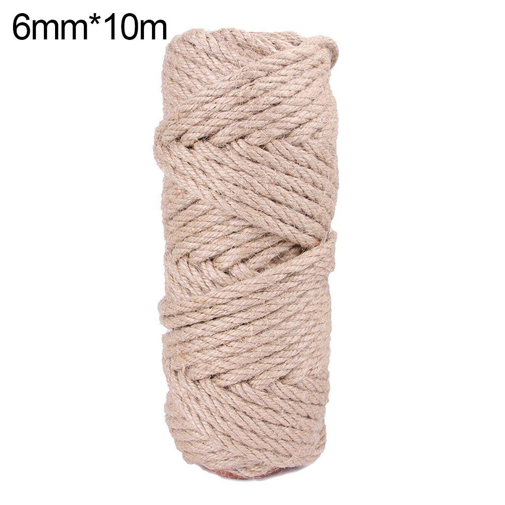 Replacement Jute Twine Twisted Sisal Rope Cat Scratcher Rope Binding Rope Cat Tree Scratching Toy