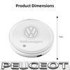 Valve Stems Caps New 7 Color LED Car Cup Holder Light Luminous Coaster Water Cup Pad For VW Volkswagen Polo Jetta Golf Beetle CC