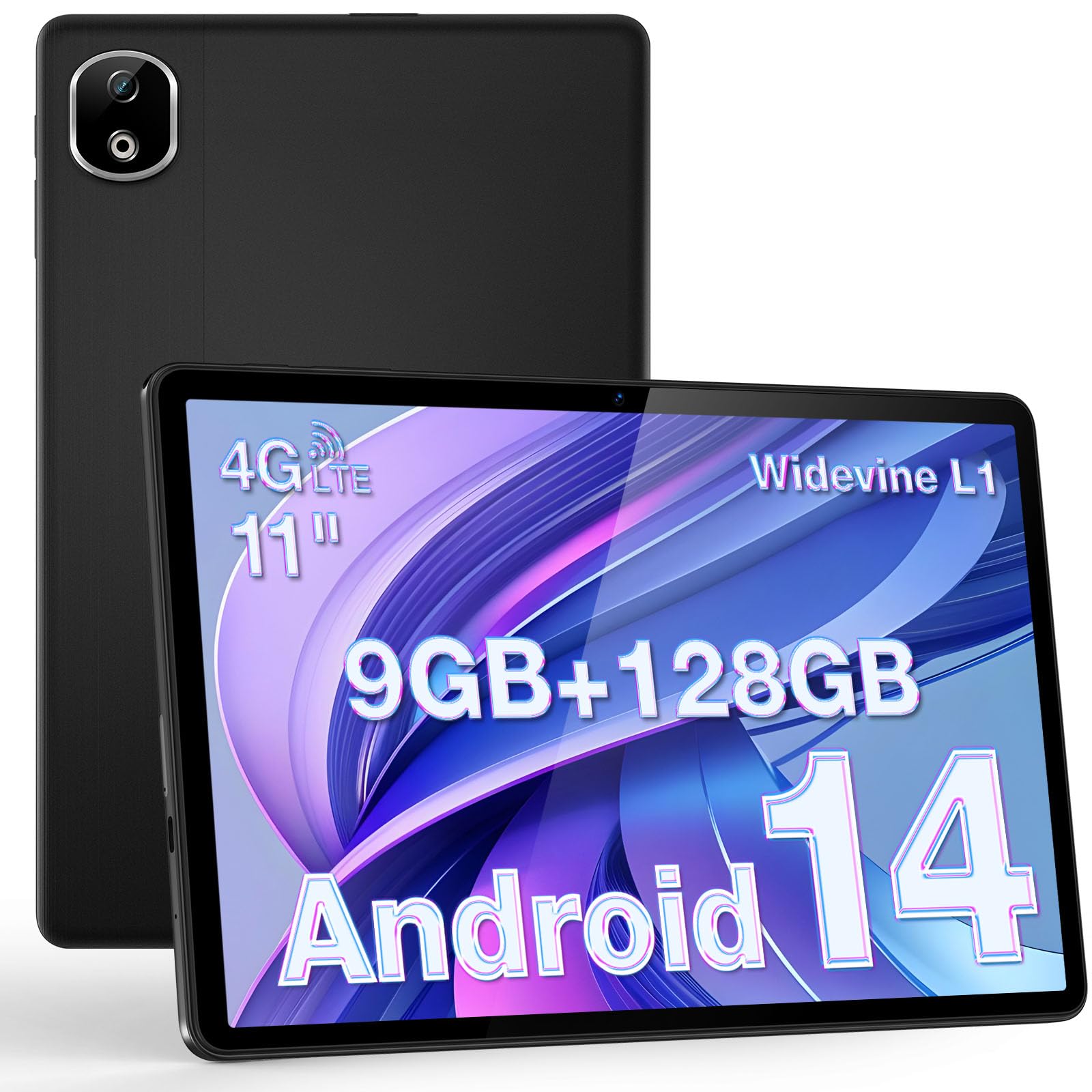 

First Available in DOOGEE T30E Android 14 TF CPU IPS Widevine 5G BT GMS Wireless 3D Gravity Face Full Metal Body [11-inch Tablet, 2025] Tablet, чорний