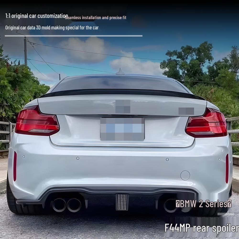 MP-Style Rear Spoiler for BMW 2 Series F44 (2021+), Non-Destructive Installation