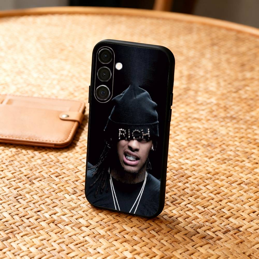

Чехол для телефона рэпера Waka Flocka Flame для Samsung A73, A21s, A22, A31, A32, A52, A53, A71, A80, Мягкий черный корпус Samsung a40
