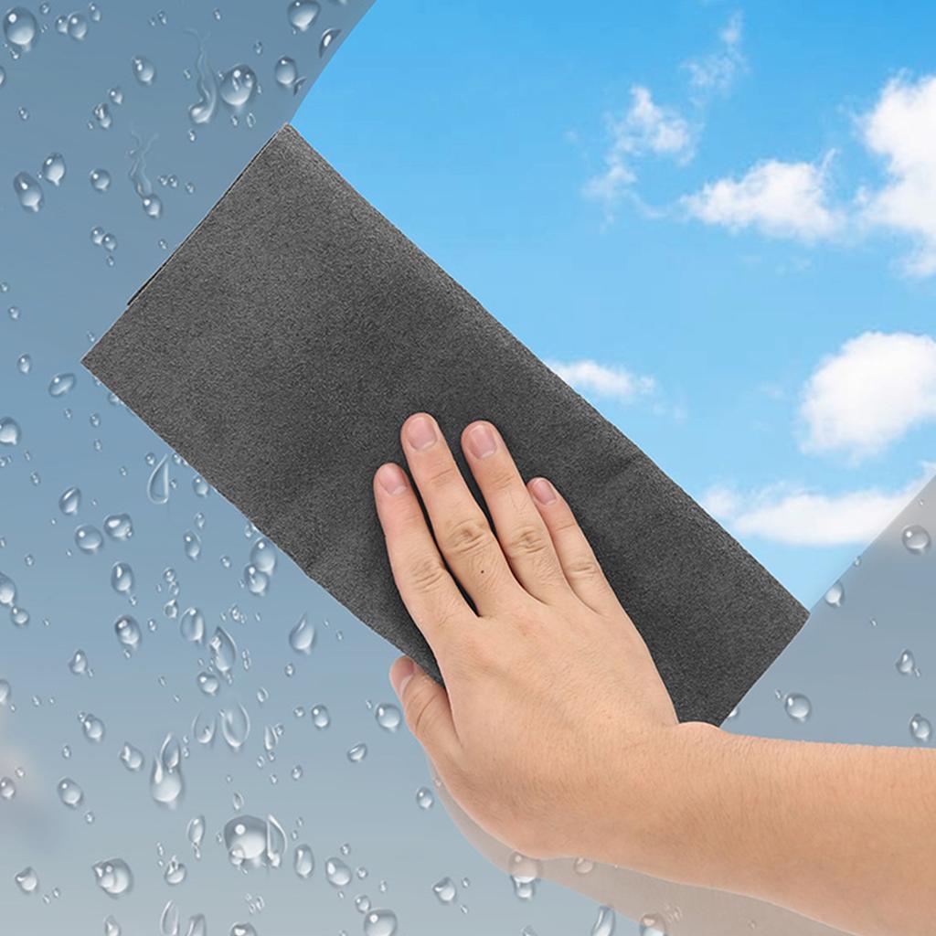 Glass Cleaning Cloth Super Absorbent Lint Free No Shedding Fast Dry Kitchen Rag
