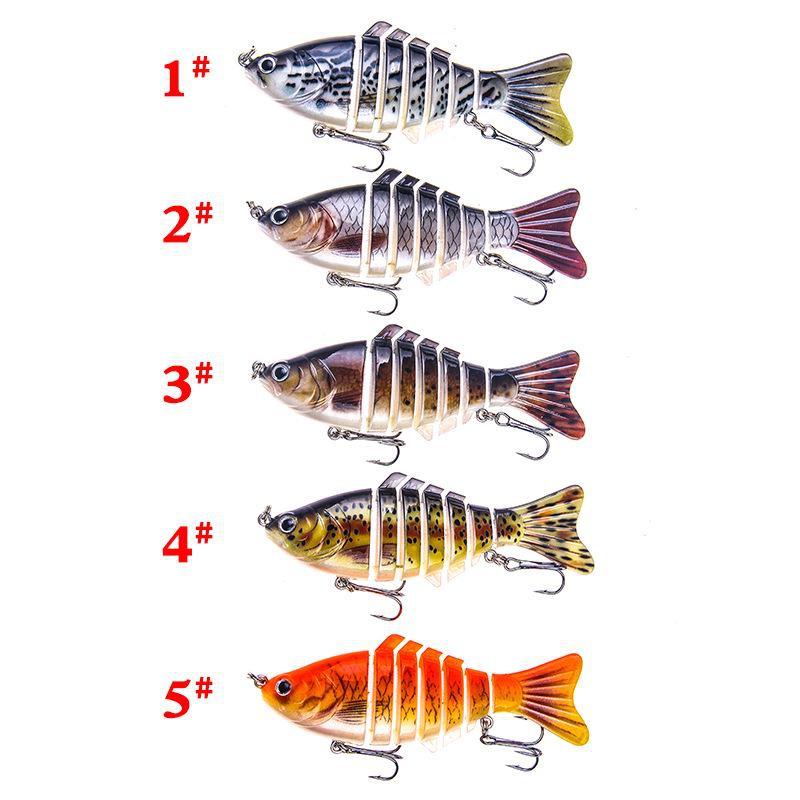 5PCS 16g/10cm Hard Bait Simulation Fake Bait Sea Fishing
