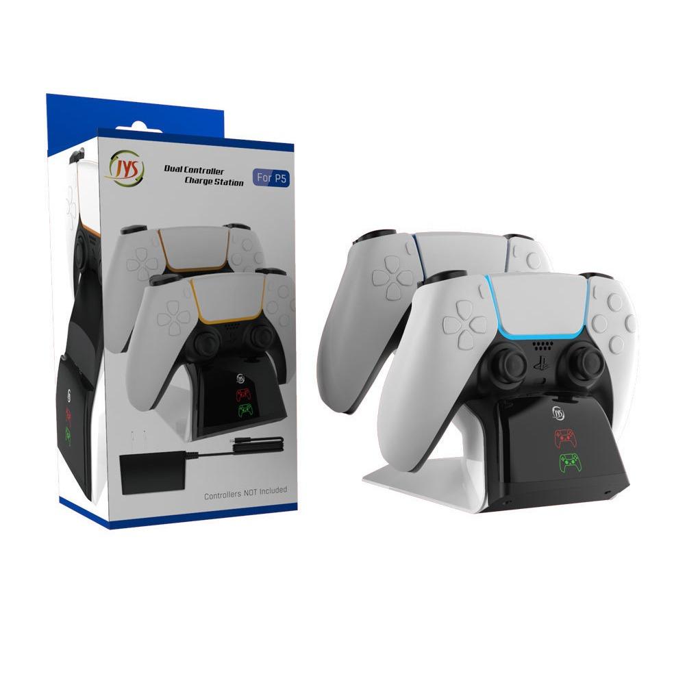 Для PS5 Ручка Контроллер Быстрая Зарядка Зарядное Устройство Двойная Зарядная Док-станция — фото 7