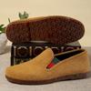 Old Beijing Cloth Shoes Men's Breathable Sweat-absorbing Rubber Soles Work Casual Men's Shoes Handmade Lasagna Vulcanized Shoes