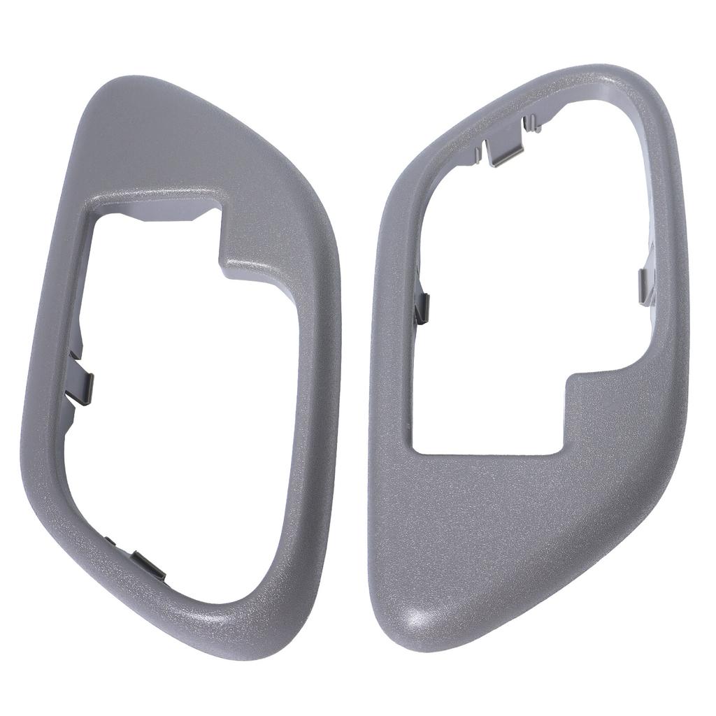 Interior Door Handle Trim Gray Pair Set For Chevy GMC Yukon C3500 C2500 Truck