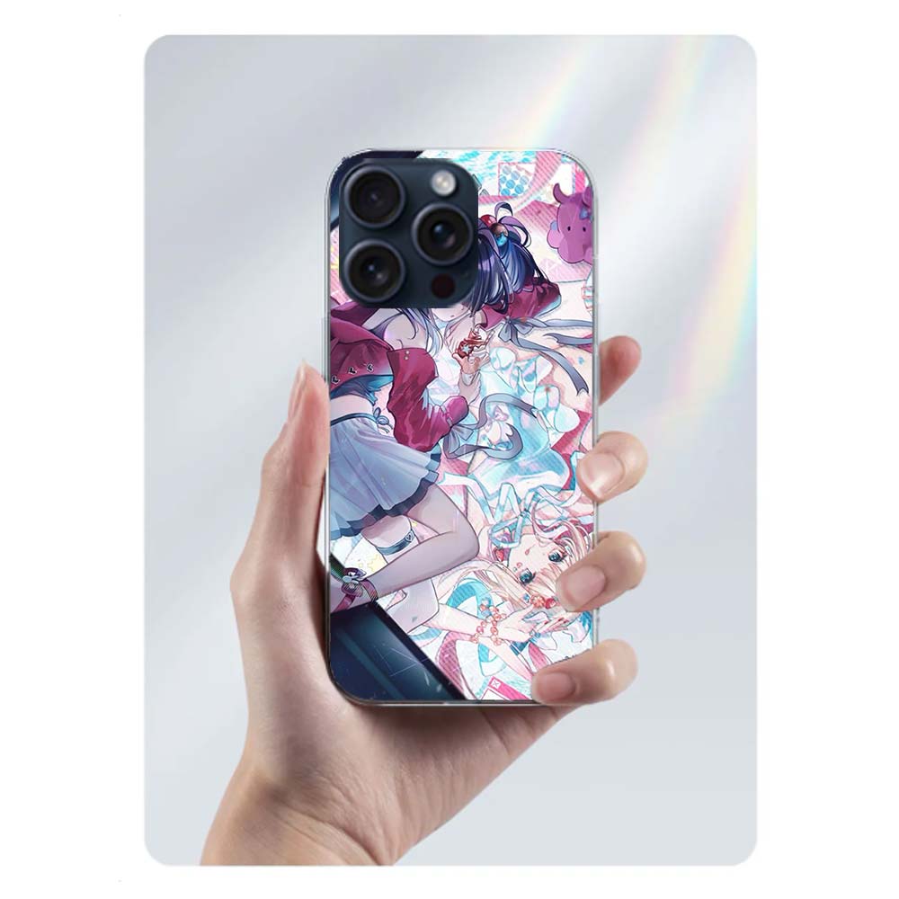 Needy Girl Streamer Overload Clear Phone Case For Iphone 17 Air 16 Pro Max 15 Pro 14 Plus 17E 16E 11 13 12 Mini Cover Cases Fund
