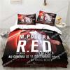 3D Print Matt M. Pokora Comfortable Duvet Quilt Cover Pillowcase Bedding Set Children Bedroom Decoration Home Textile