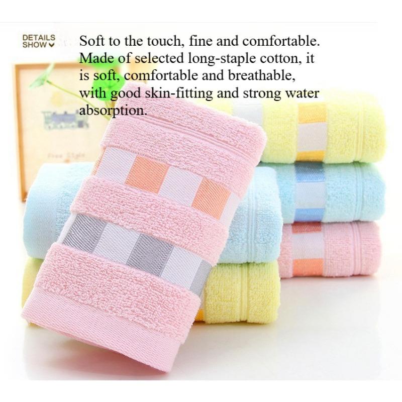 1PC pure cotton towel thickened cotton bath towel pure cotton