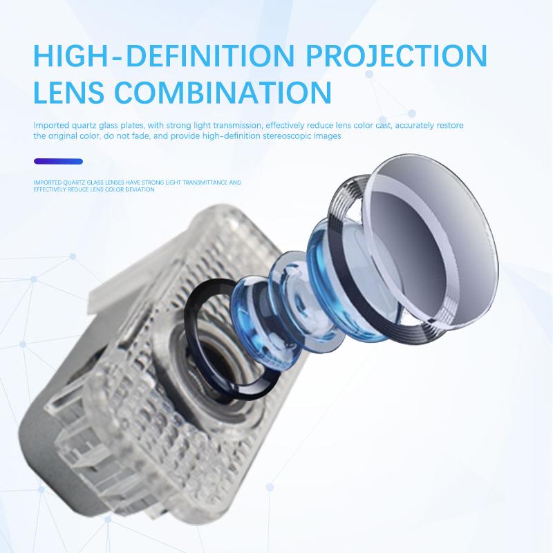 For Audi S4 Car Door AUDI Welcome Light Led HD Projector Lamp For Audi A3 A4 B8 8P 8V A6 C7 A5 Q5 B7 B6 SLINE QUTTRO RS Q3 Q7 S3 S4 S5 S6 S8