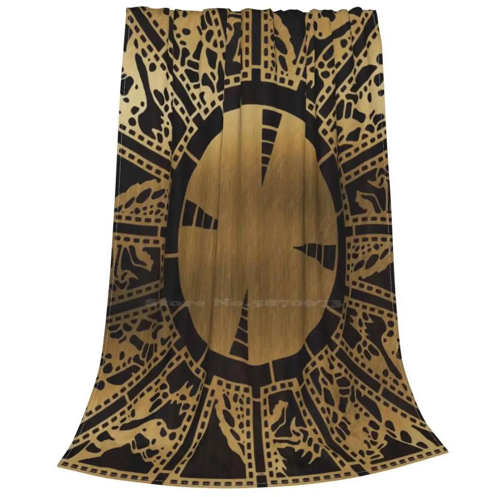 Lament Configuration Side A Soft Warm Throw Blanket Lament Configuration Hellraiser Puzzle Box Cenobites Demons Demonic Horror