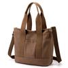 Women Crossbody Bag Large Capacity Canvas Underarm Bag Adjustable Strap Multi-compartment Lightweight for Office Travel