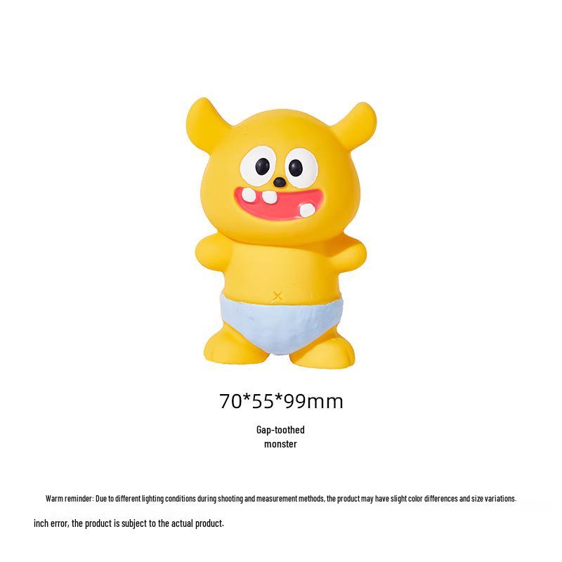 EETOYS Little Dog Detective Latex Squeaky Dog Toy