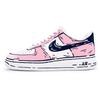 Air Force 1 Slip Resistant Abrasion Resistant Low Top Skateboard Shoes Women's White Pink DH2920-111(Team317-)
