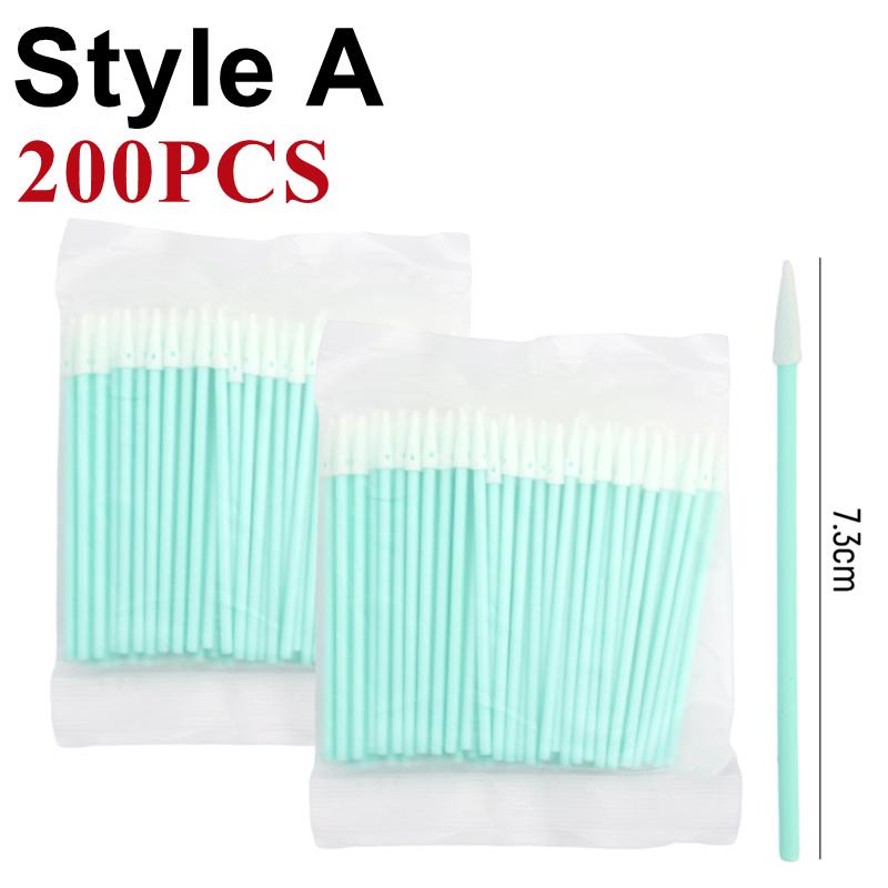 50-200Pcs Digital Camera Cleaning Brush Dust Free Sponge Swab for Earphone Mobile Phone Charge Port Machine Printer Cleaner Tool 3