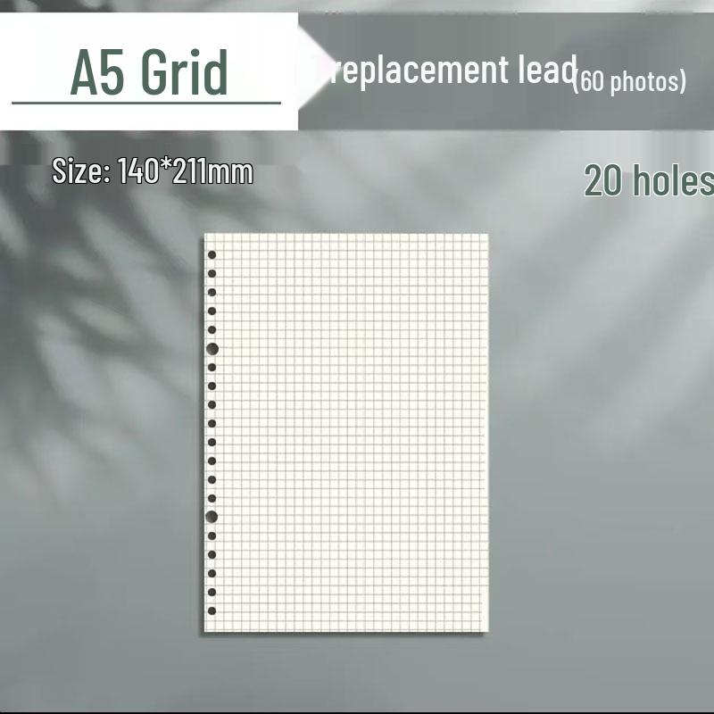 Cute A5 Loose-Leaf Notebook: Myriad Styles, Meow Fun Time, Thickened B5 Edition for Students