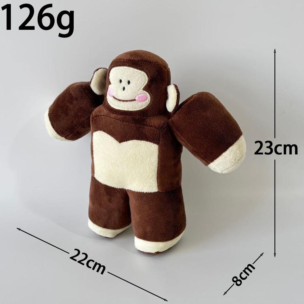 Roblox Gorilla Monkey Cube Plush Toy Doll Figure