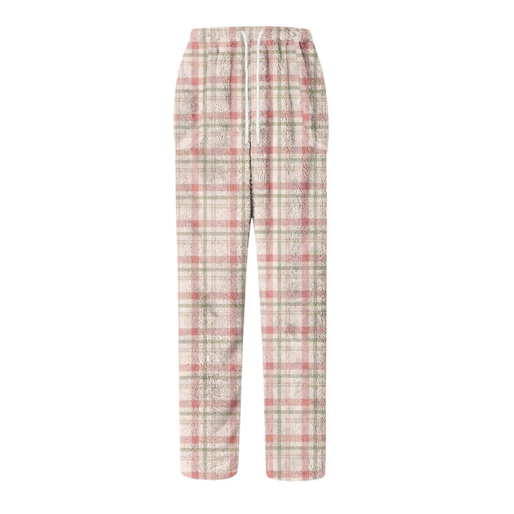 Men's Home Soft Pajama Pants Drawstring With Pockets Casual Sports Pants