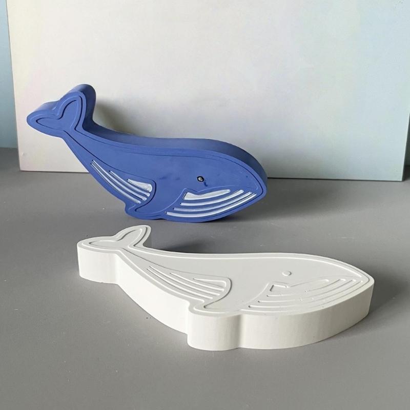Tierform Silikonformen Gipsformen Epoxidharzformen Süße Wal Kerzenformen Schmuckformen Gießformen