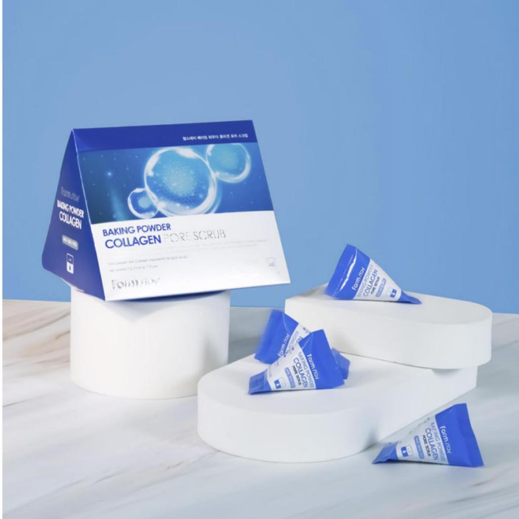 Farmstay Baking Powder Collagen Pore Scrub  (7g X 25ea)