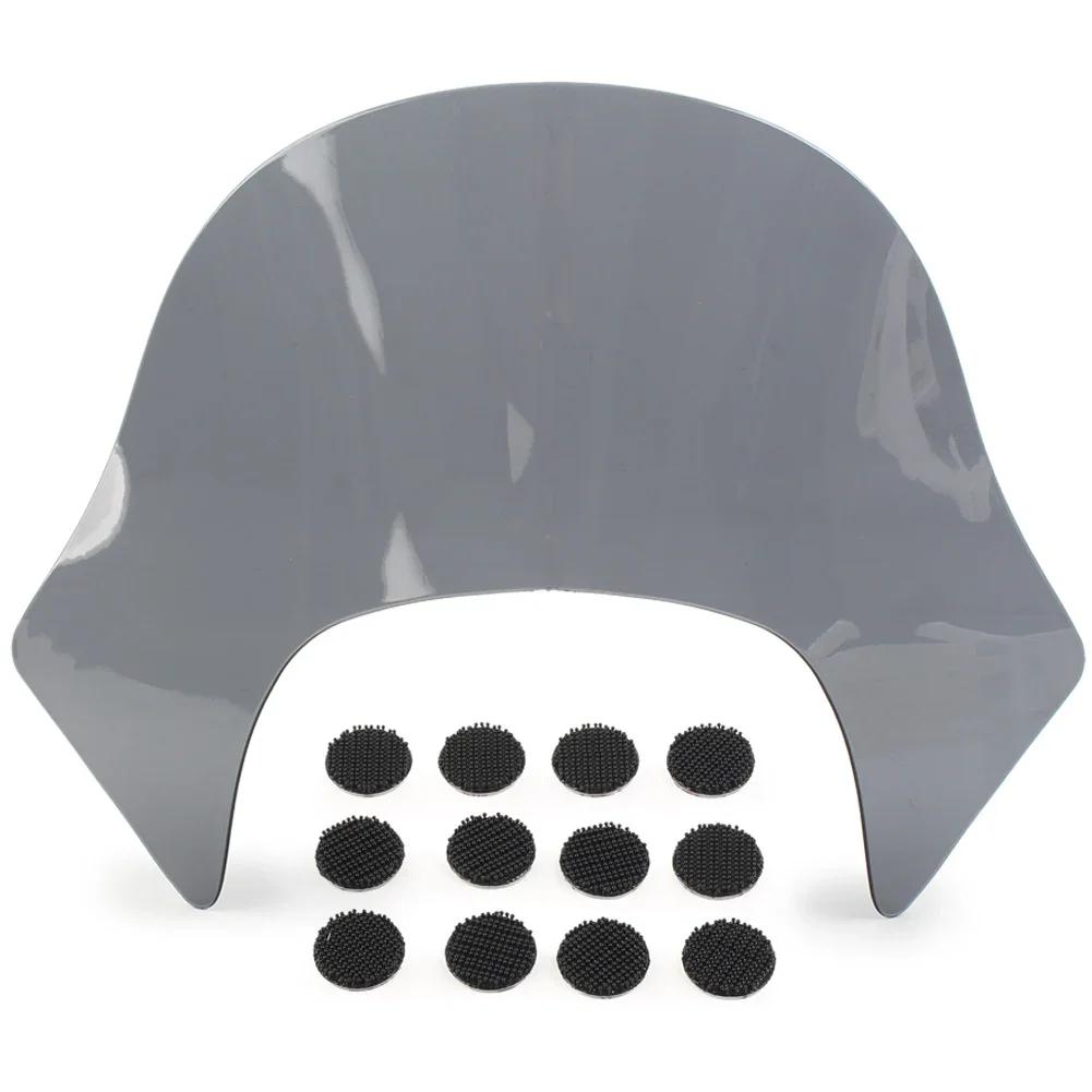 1pcs Motorbikes For Harley Dyna Sportster Softail Motorcycle Laminar Smoked Lip Windshield Windscreen Shield Accessories