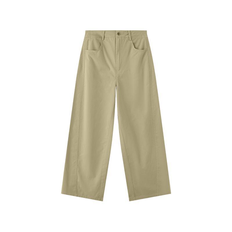 

2026 Women s White Retro Slimming Banana Scythe Casual Pants S(80-105) - 48 hours delivery хаки