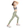 Leggings con Stampa Animalier Tendenza Europea e Americana - Pantaloni a Nove Punti Aderenti