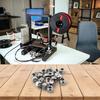 Set of 20 Eccentric Spacer Nuts for Smooth Printing Operations 5MM Bore