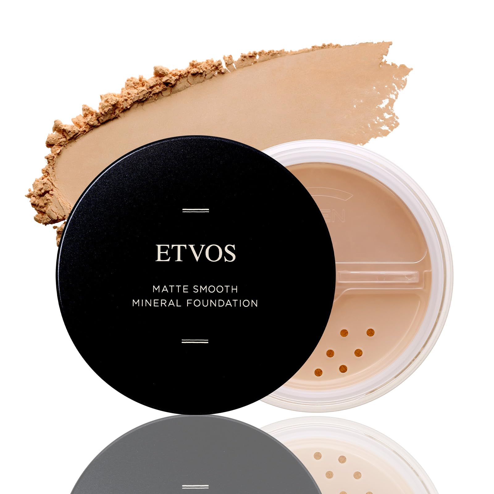 ETVOS Матовая ровная минеральная пудра-основа SPF30 PA++ 4 г #40