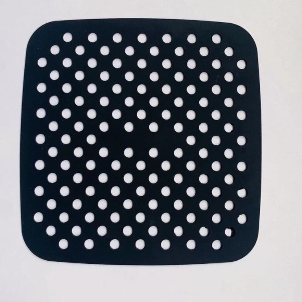 

Подкладка для фритюрницы из многоразового силикона пищевого класса с противоскользящим покрытием, круглый коврик, антипригарная корзина для варки на пару, пароварки, кулинария, кухня