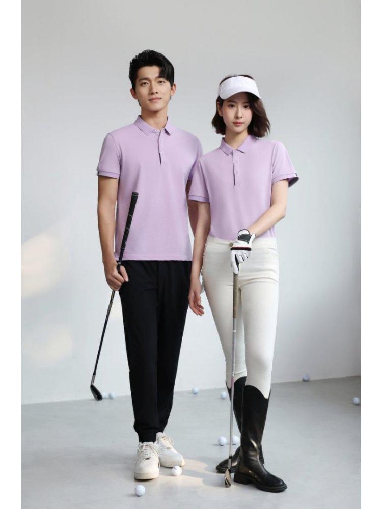 Tricou Culoare Solidă Vară Bărbați și Femei Guler Mânecă Scurtă YG-188