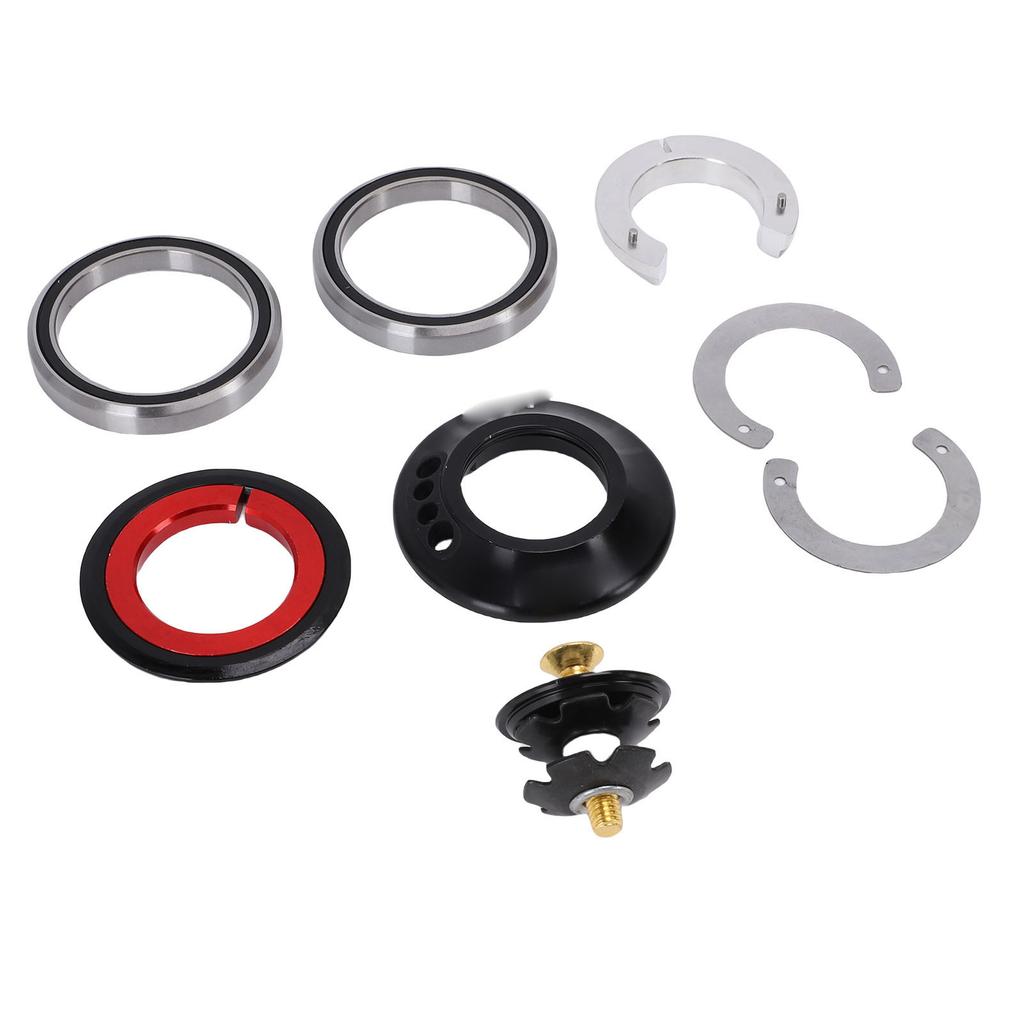 Bike Integrated Headset for Full IS52 Standard Frames Aluminum 28.6mm 40mm Bike Headset Kit with Sealed Bearing Internal Cable Routing