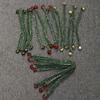 Christmas Garland for Stair Railings 11.8 Inch Ties Banister Bells, Decorative Twist Ties, Reusable Lifelike Greenery Artificial Pine Hanger
