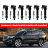 6 Ignition Coil+6 Spark Plug UF569 For Cadillac GMC Acadia Buick