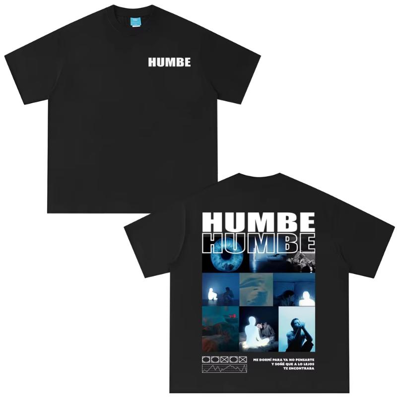 Rapper Humbe Dueno Del Cielo Album 2026 Tour T Shirt Unisex Unisex Fashion Tshirt Summer Cotton Loose Aesthetic Trendy Tshirts