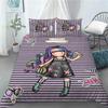 Santoro Gorjus Soft Duvet Cover Set Ful Quen King-Sized Dimensionsd Dimensions Anime Beautiful Girl Beding Set 3D Print Santoro Gorjus Young Girls