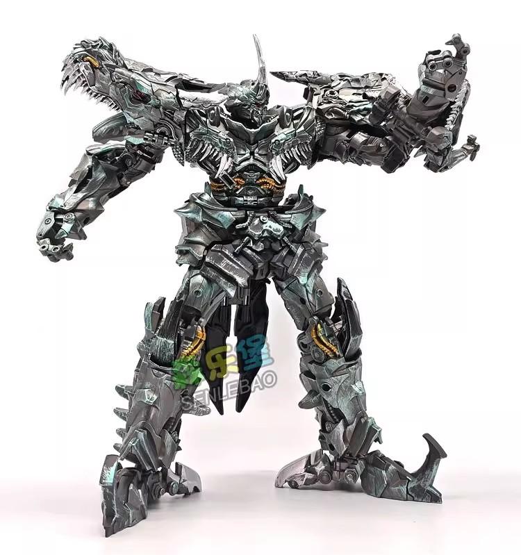 Baiwei Tw1034 23Cm Grimlock Dinosaur Action Figurine Grimlock Deformable Toys Robot Collection Dragon Robots Kids Birthday Gifts