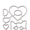 Cutting Pattern Steel Paper DIY Carbon Die Cats Craft Template Mold