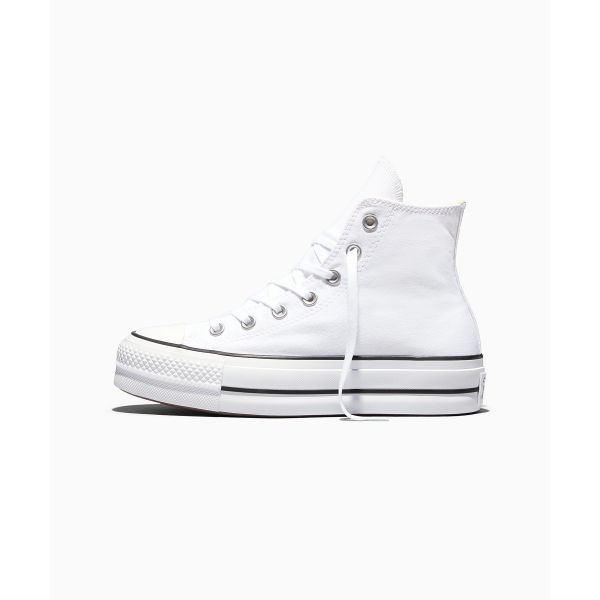 Converse Chuck Taylor All Star Platform High White Women Sneakers Black 560846C