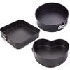 Lot de 3 moules démontables - Fond amovible Secret de Gourmet