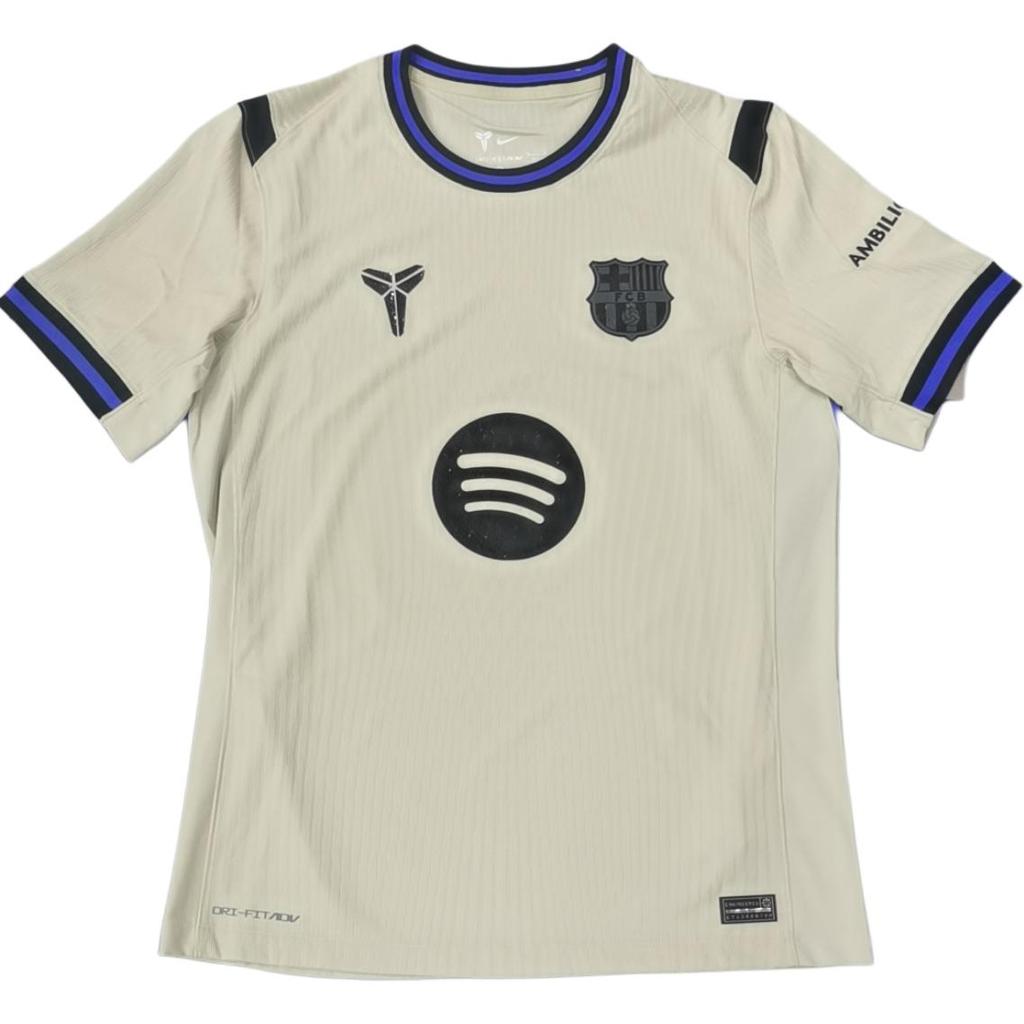 Nike X Kobe F.C. Barcelona 2025/26 Match Away Jersey Team Gold/Team Gold/Persian Violet/Black Unisex Tops Yellow HJ4554-784