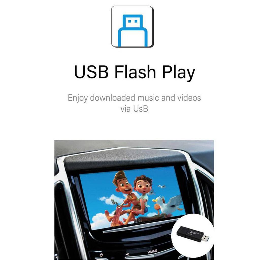 Sinairyu Wireless CarPlay Retrofit Kit Compatible For Cadillac SRX 2013-2015 Android Auto Mirror Link CarPlay