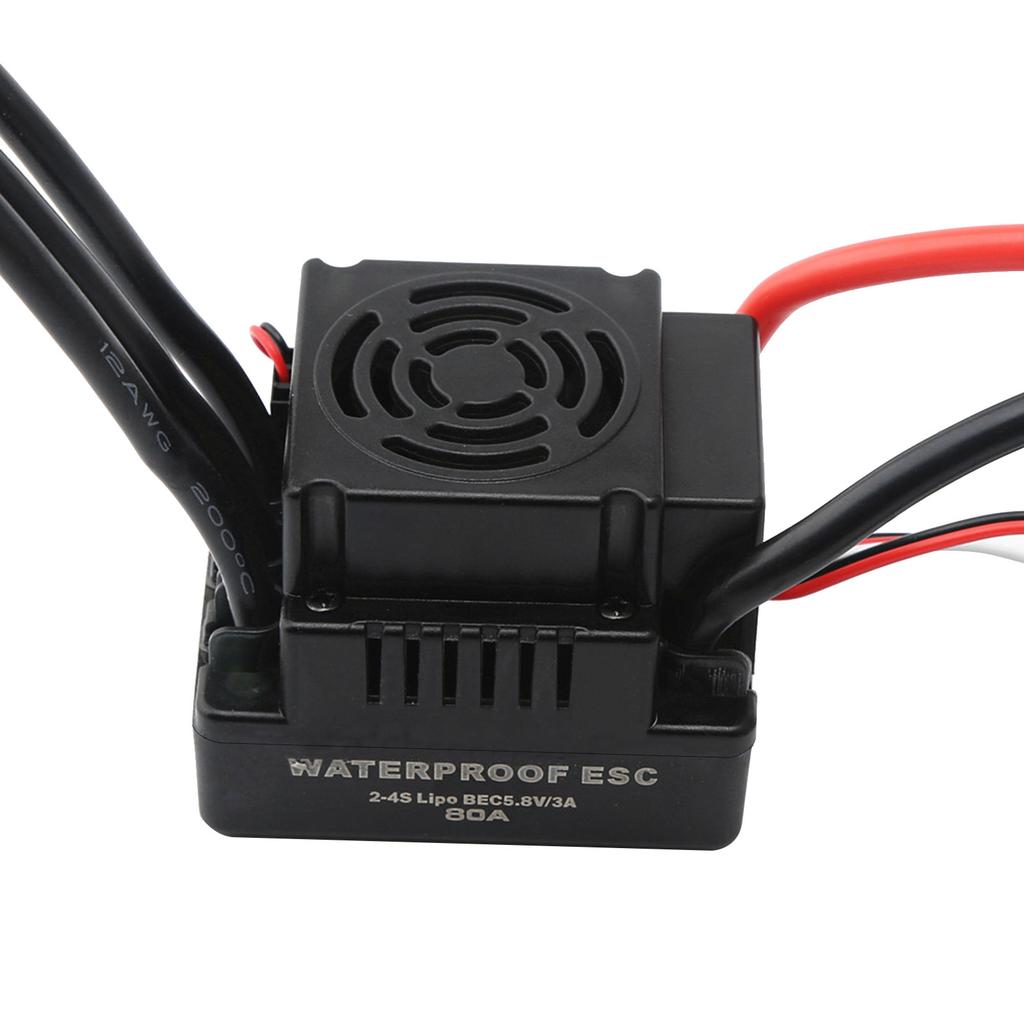 120A Brushless 2-4S ESC with BEC for 1:8 1:10   RC Car Short Truck   Crawler