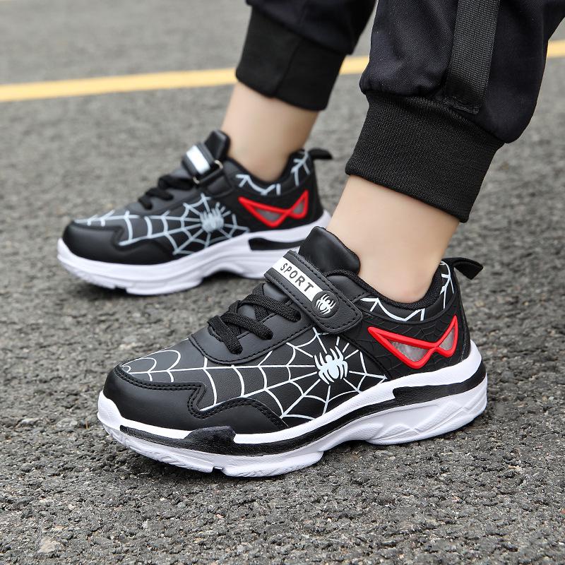 2025 Spring/Autumn Boys  Primary School Outdoor Sports Shoes 37 чёрный